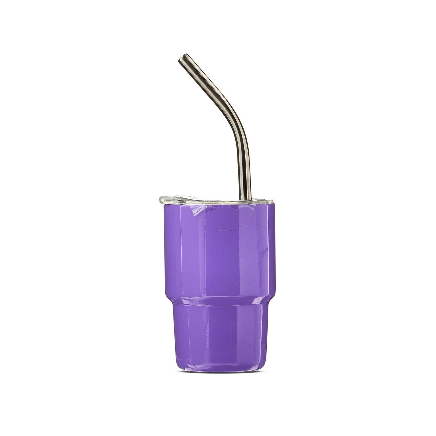 Stainless Steel Mini Shot Tumbler With Lid And Straw - Mineral Mug