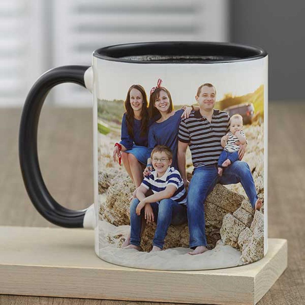 Family Photo Personalized Coffee Mug - Mineral Mug