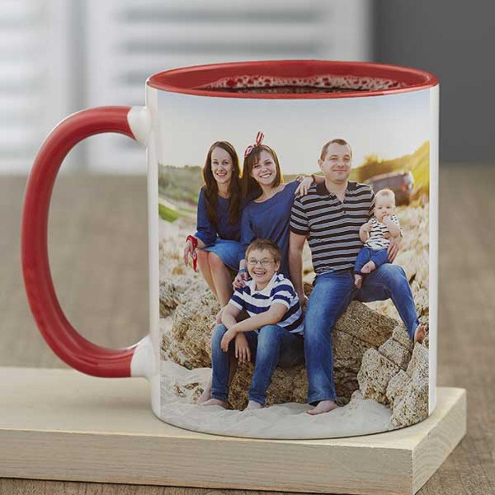Family Photo Personalized Coffee Mug - Mineral Mug