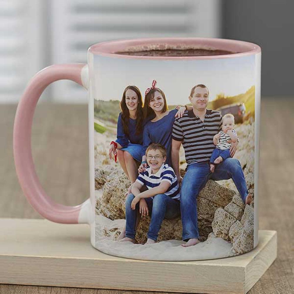 Family Photo Personalized Coffee Mug - Mineral Mug