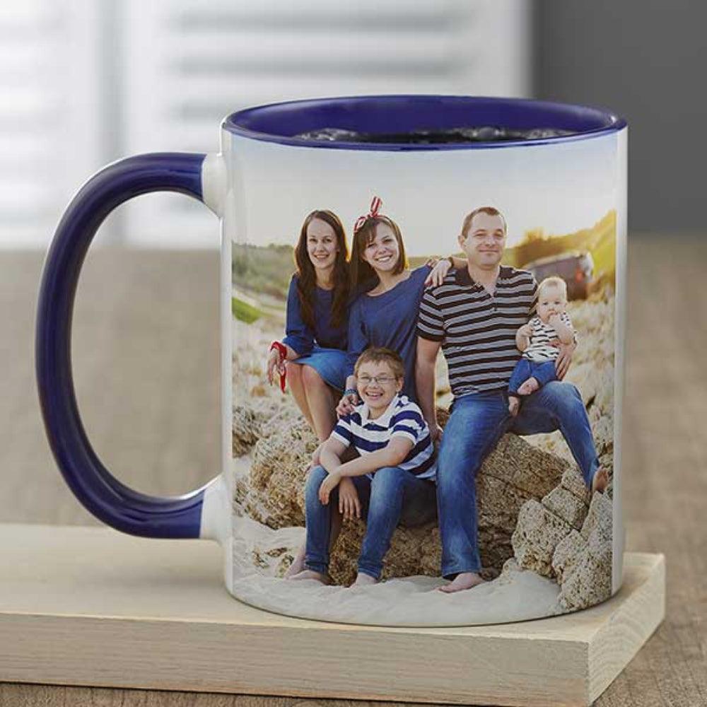 Family Photo Personalized Coffee Mug - Mineral Mug