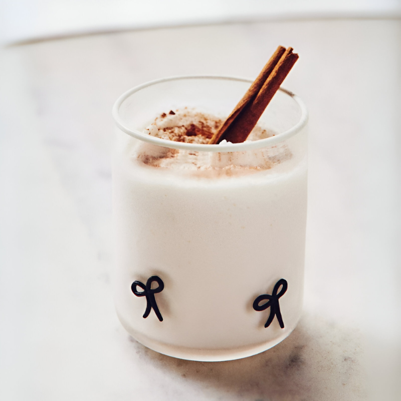 Clear Tumblers Bow Design - Mineral Mug