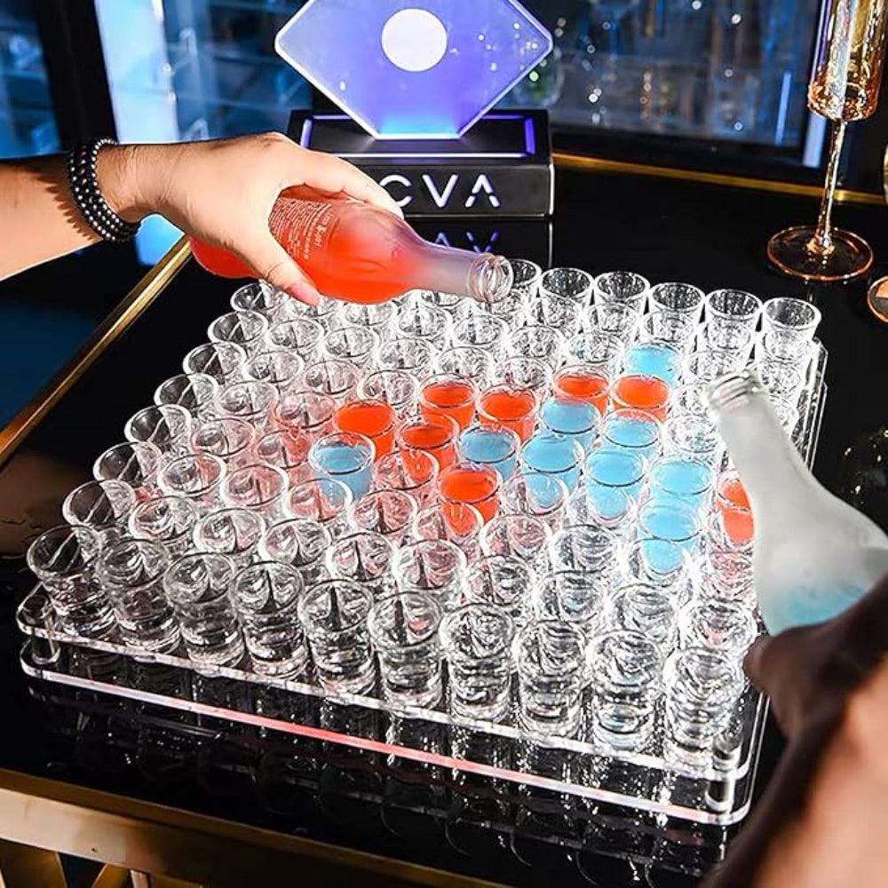 1.5 Oz Clear Round Shot Glasses - Mineral Mug