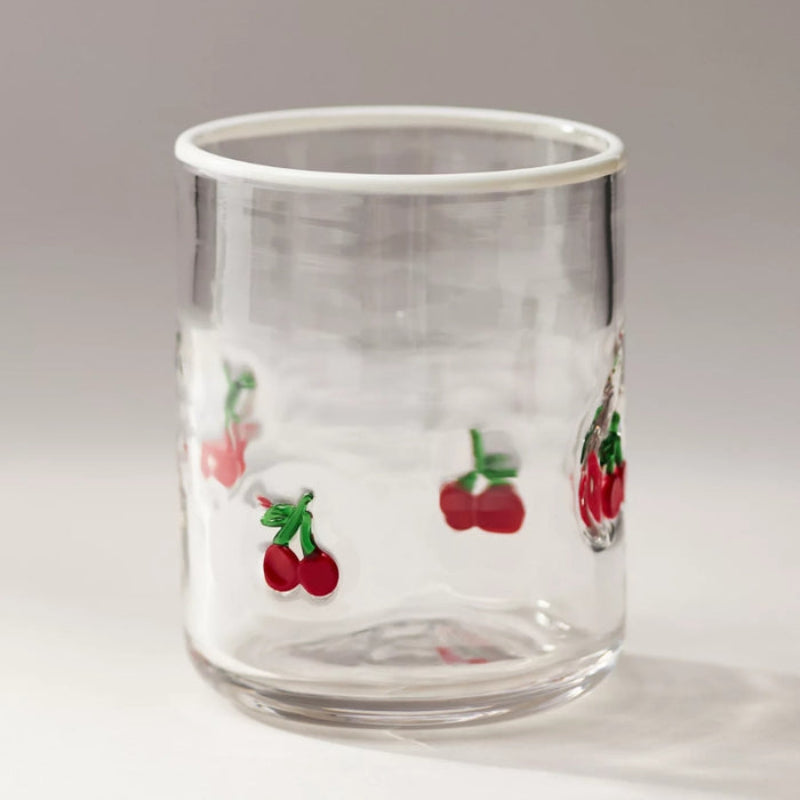 Clear Tumblers With Detailed Design - Mineral Mug