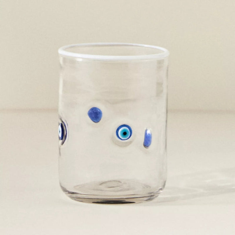 Clear Tumblers With Detailed Design - Mineral Mug