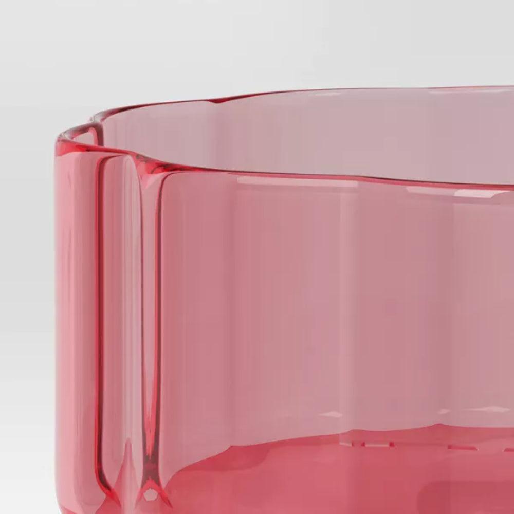 12.1 Oz Scalloped Rim Stemmed Glass - Mineral Mug