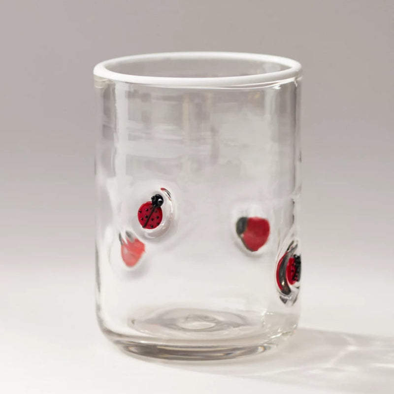 Clear Tumblers With Detailed Design - Mineral Mug