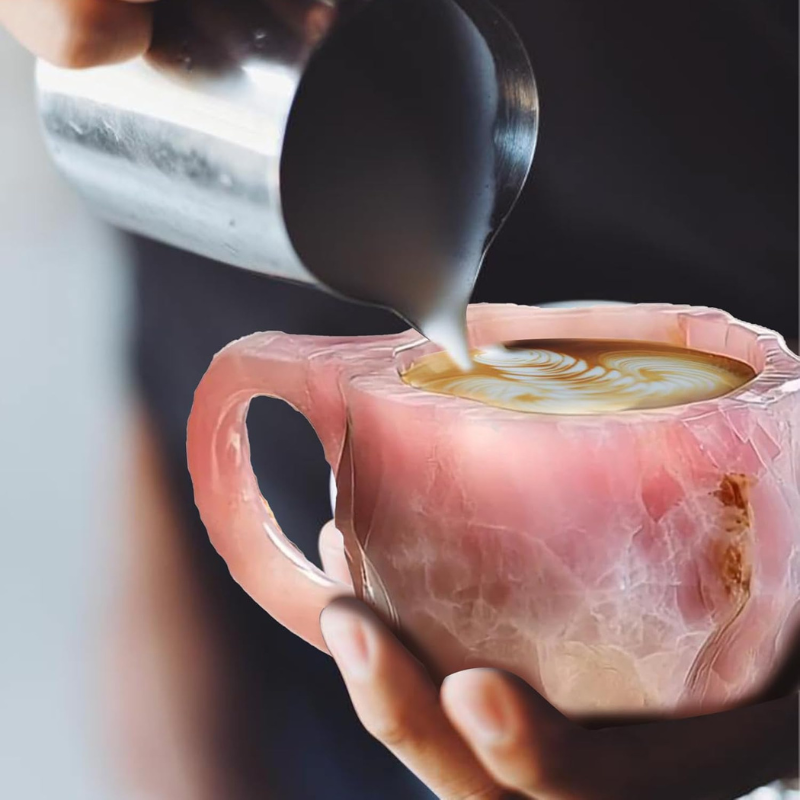 Purple Stone Effect Coffee Mug - Mineral Mug