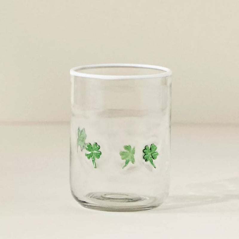 Clear Tumblers With Detailed Design - Mineral Mug