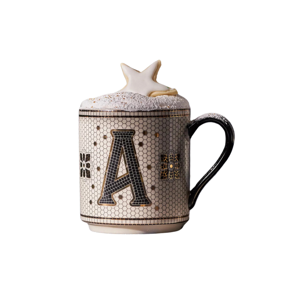 Personalized Alphabet Design Mug - Mineral Mug