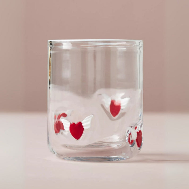 Clear Tumblers With Detailed Design - Mineral Mug