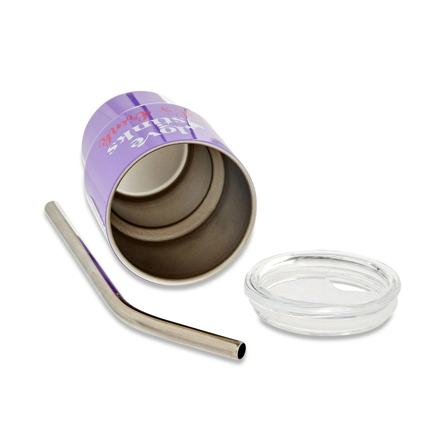 Stainless Steel Mini Shot Tumbler With Lid And Straw - Mineral Mug