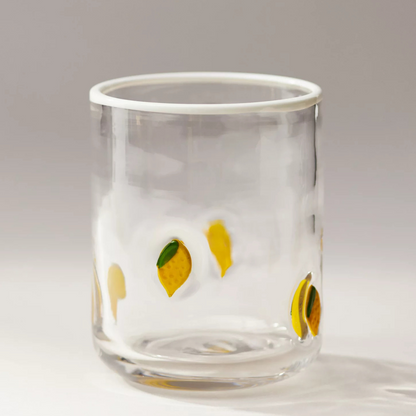 Embossed Glass Tumbler