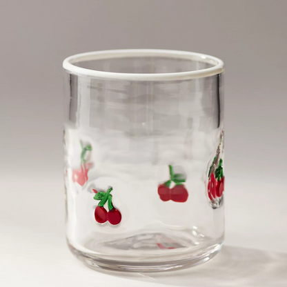 Embossed Glass Tumbler