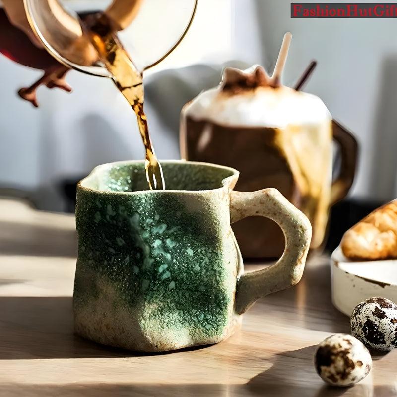 Mineral Inspired Decorative Ceramic Mug - Mineral Mug