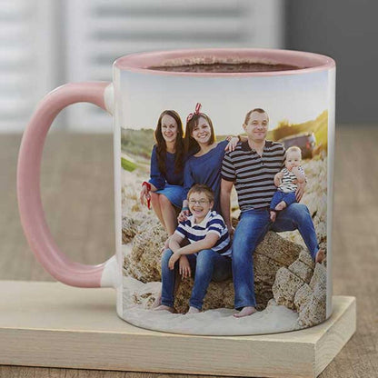 Family Photo Personalized Coffee Mug - Mineral Mug