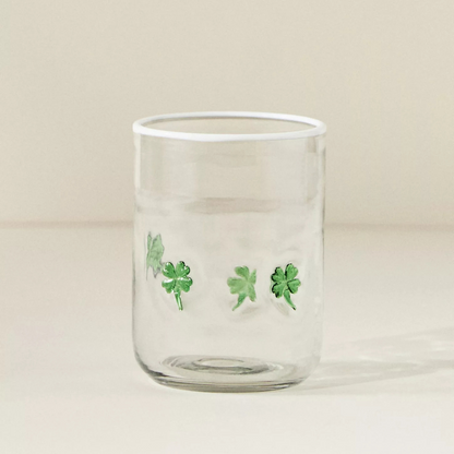 Embossed Glass Tumbler