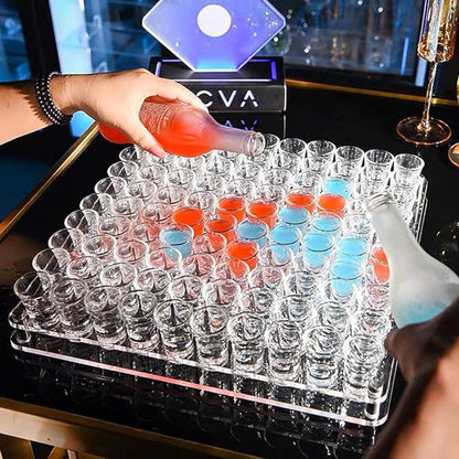1.5 Oz Clear Round Shot Glasses - Mineral Mug