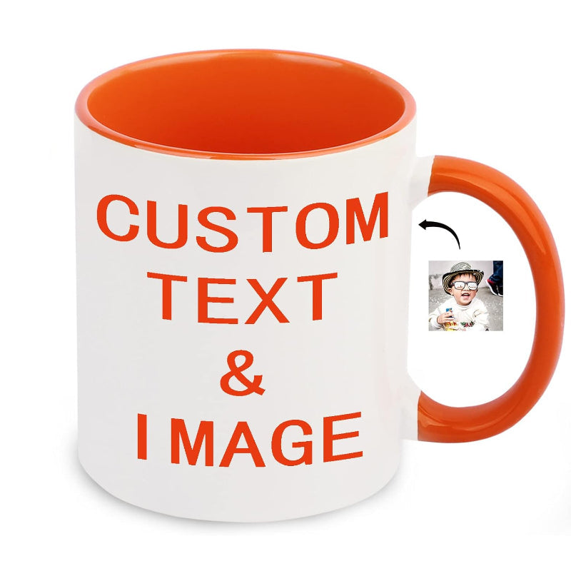 Personalized Photo Coffee Mug - Mineral Mug