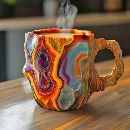 Gemstone-Inspired Crystal Mineral Mug - Mineral Mug