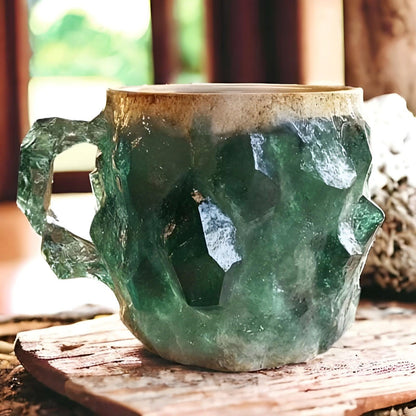 Gemstone-Inspired Crystal Mineral Mug - Mineral Mug