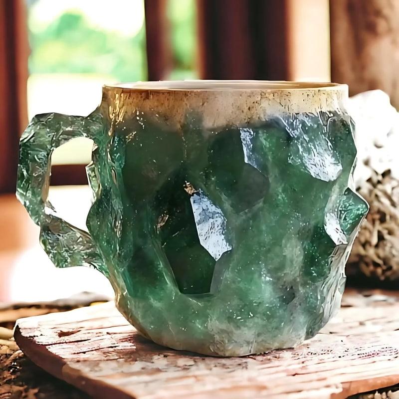 Handcrafted Mineral Crystal Mugs - Mineral Mug