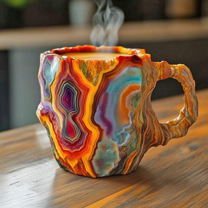 Handcrafted Mineral Crystal Mugs - Mineral Mug