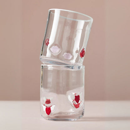 Clear Tumblers With Detailed Design