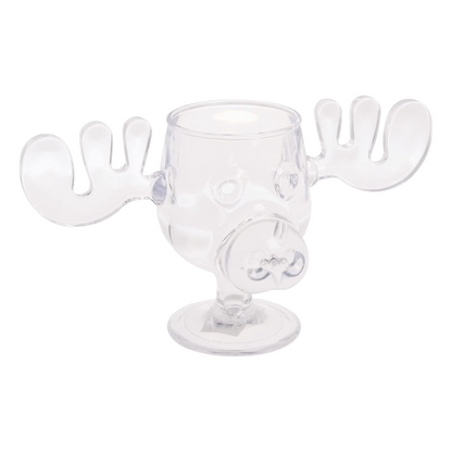 Novelty Moose Glass For Seasonal Gatherings - Mineral Mug