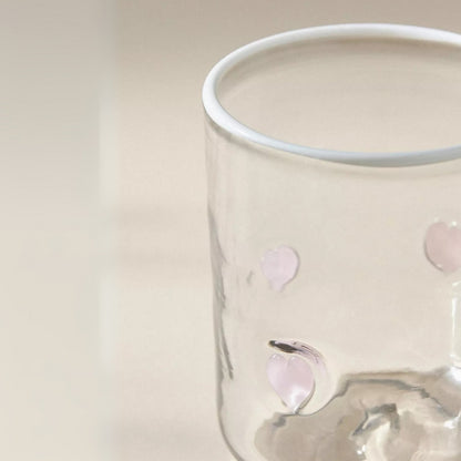 Clear Tumblers With Handcrafted Design