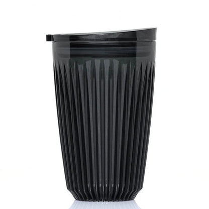 Recycled Plastic Cup With Lid - Mineral Mug