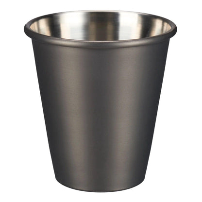 Black Gunmetal Stainless Steel Shot Glasses - Mineral Mug