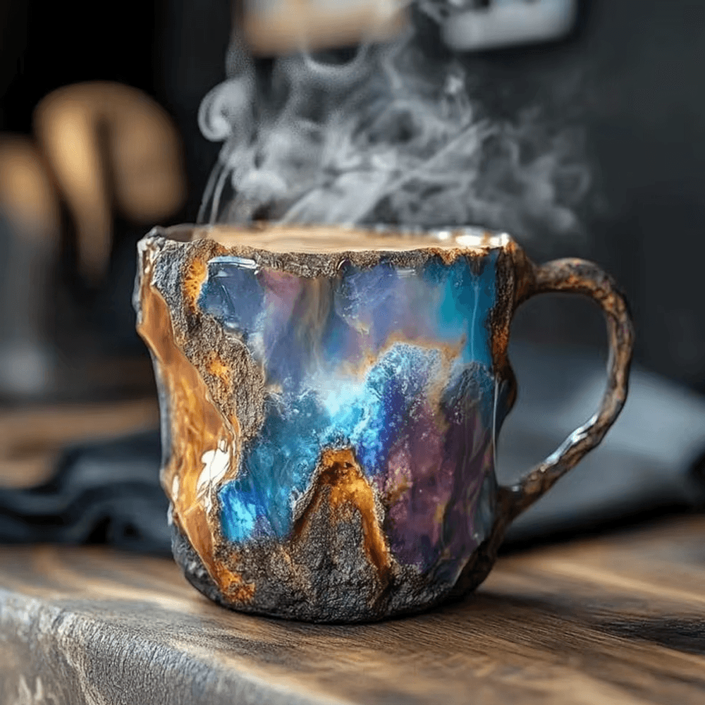 Handcrafted Mineral Crystal Mugs - Mineral Mug