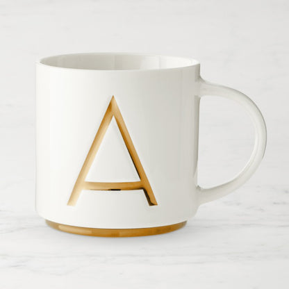 15oz Coffee Mug With A To Z Print