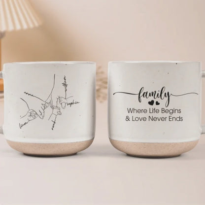 Personalized Ceramic Beverage Mug – Sentimental and Practical